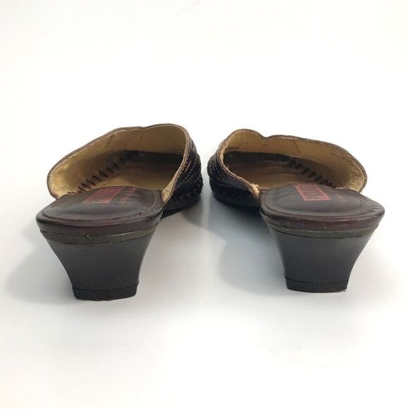 PIKOLINOS Women's Size 36 Leather Slip On Mule Shoes Bariloche Style - Picture 5 of 7